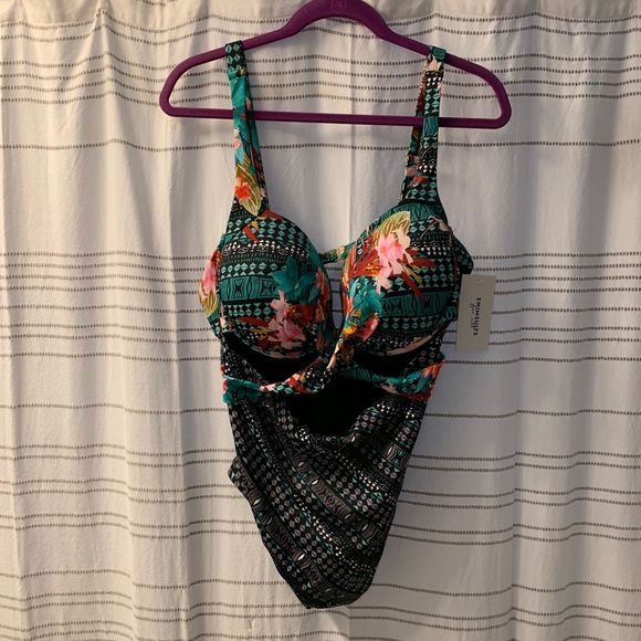 Swimsuits For All Other - Swimsuits For All Underwire 1 Piece Swimsuit